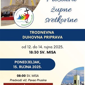 Proslava župne svetkovine BDM Žalosne u Španskom